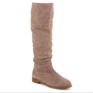 Steve Madden, taupe knee high boots